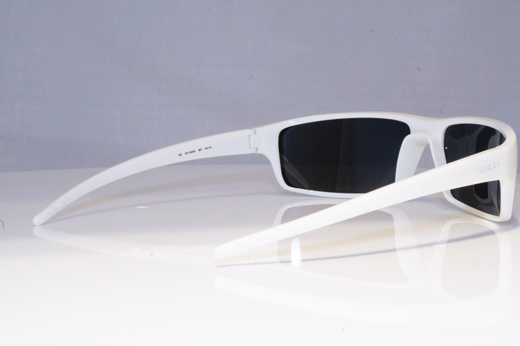 GUCCI Mens Vintage 1990 Designer Sunglasses White Wrap GG 1425 657 19702