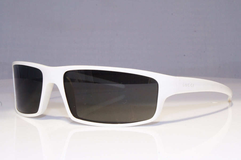 GUCCI Mens Vintage 1990 Designer Sunglasses White Wrap GG 1425 657 19702