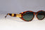 GUCCI Mens Womens Vintage Designer Sunglasses Brown Rectangle GG 2411 PX1 20715