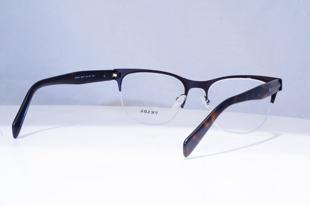 PRADA Mens Designer Optical Frames Brown Rectangle VPR 54R LAH-101 18247