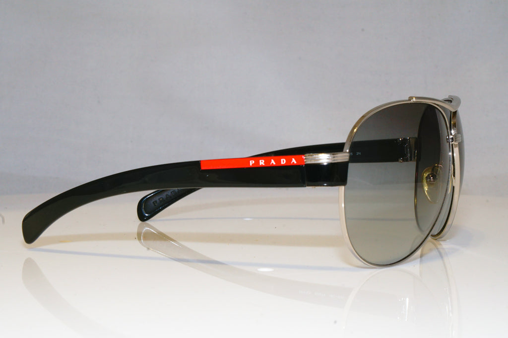 PRADA Mens Designer Sunglasses Black Aviator SPS 50I 1BC-3M1 17546