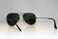 RAY-BAN Mens Designer Sunglasses Silver Aviator RB 3025 0045 17552