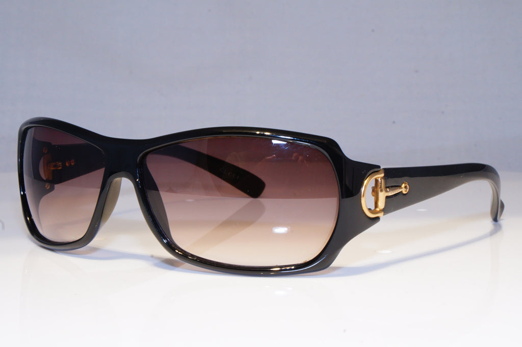 GUCCI Womens Designer Sunglasses Black Rectangle GG 2574 D28LF 19658