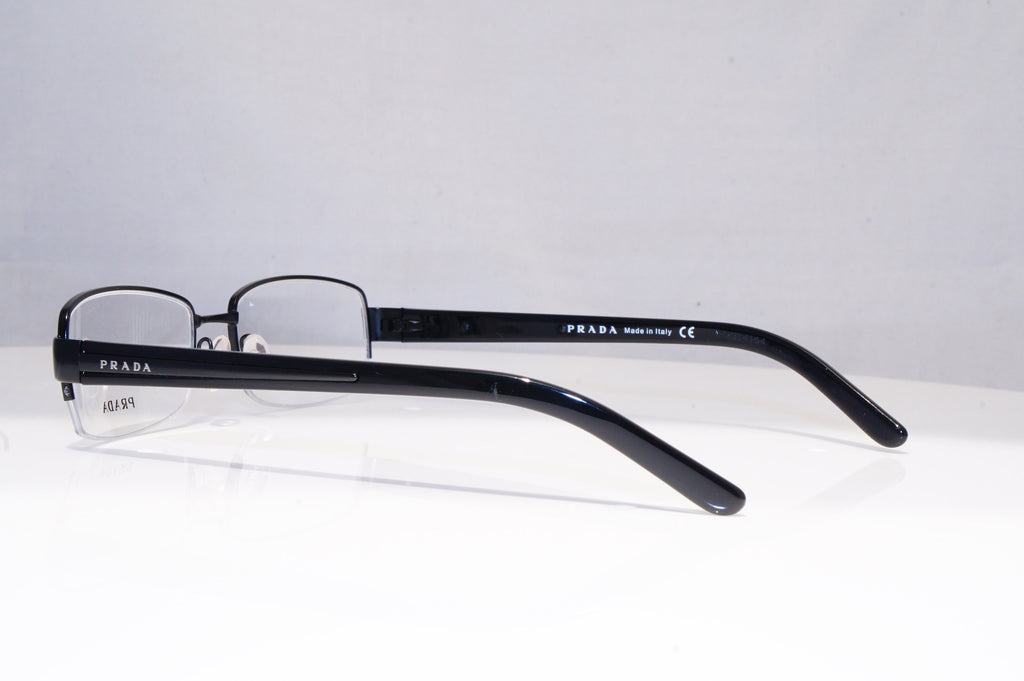 PRADA Mens Designer Optical Frames Black Rectangle VPR 69I 1BO-101 18274