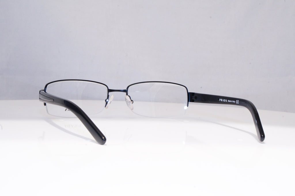 PRADA Mens Designer Optical Frames Black Rectangle VPR 69I 1BO-101 18274