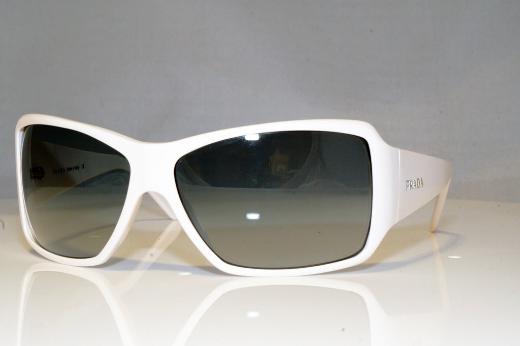 PRADA Womens Designer Sunglasses White Wrap SPR 09G 4AO-3M1 17545