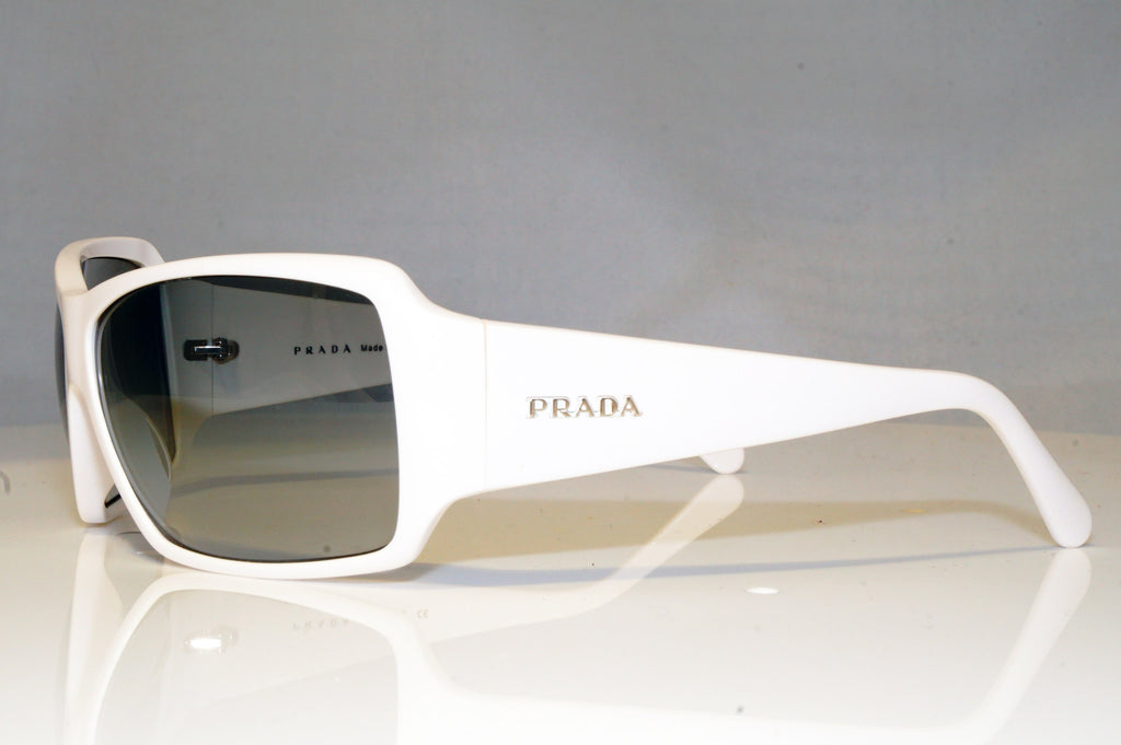 PRADA Womens Designer Sunglasses White Wrap SPR 09G 4AO-3M1 17545