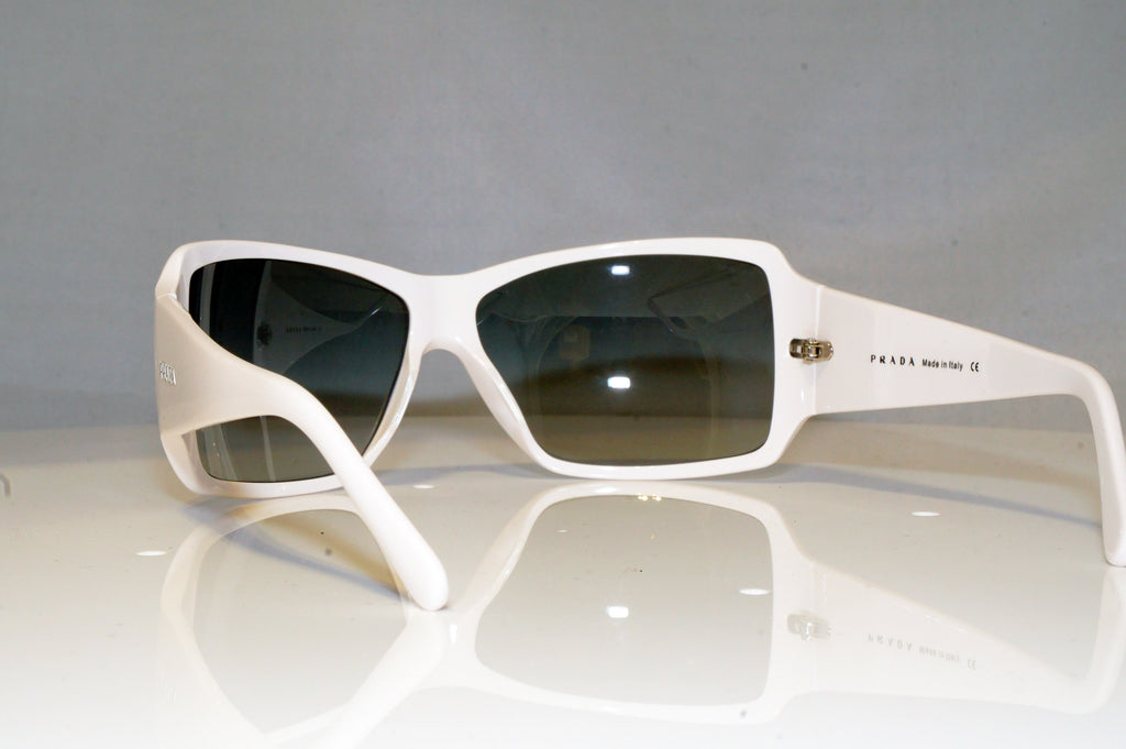 PRADA Womens Designer Sunglasses White Wrap SPR 09G 4AO-3M1 17545