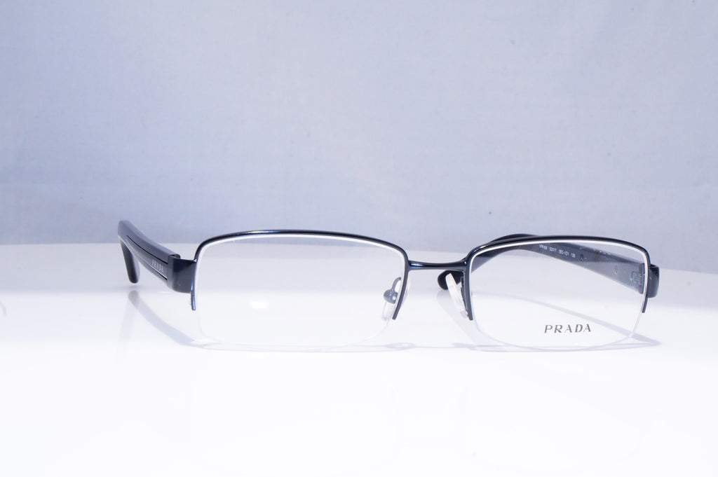 PRADA Mens Designer Optical Frames Black Rectangle VPR 69I 1BO-101 18274