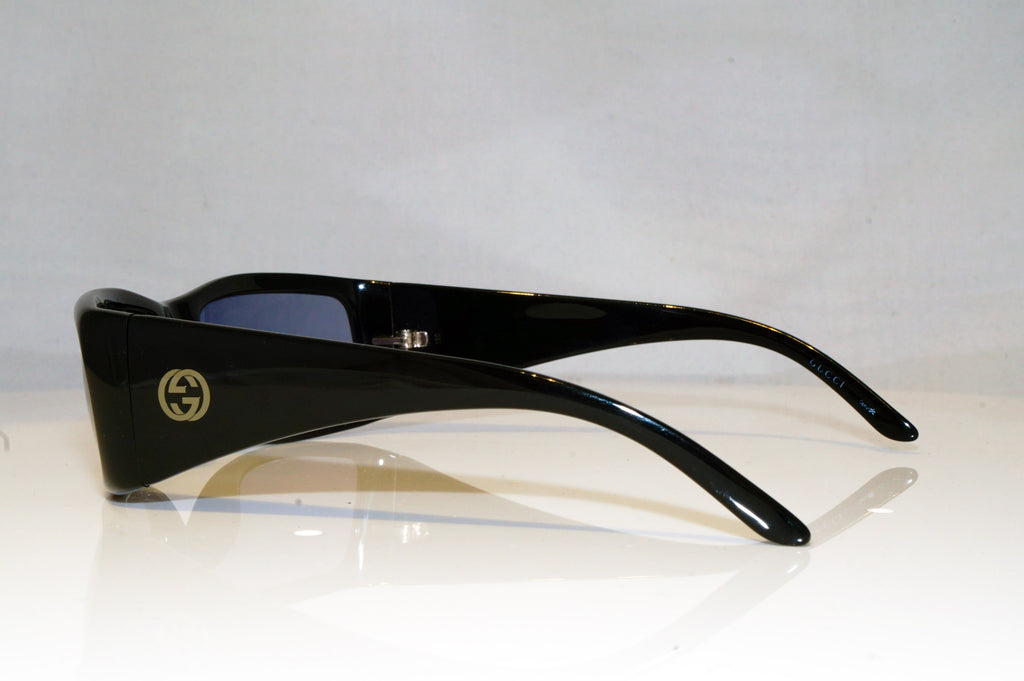 GUCCI Mens Vintage 1990 Designer Sunglasses Black Rectangle GG 2493 584 17557