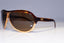 DOLCE & GABBANA Mens Womens Designer Sunglasses Brown Wrap D&G 8022 502/73 19660