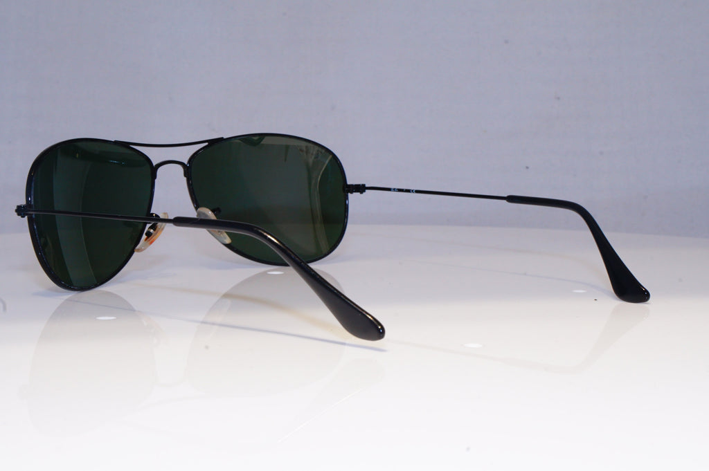 RAY-BAN Mens Designer Sunglasses Black Pilot COCKPIT RB 3362 002 19651