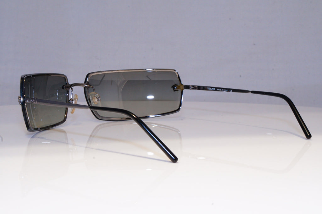 VERSACE Mens Womens Designer Sunglasses Silver Wrap 2003 1001/11 19716