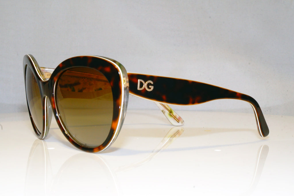 DOLCE & GABANNA Womens Boxed Designer Sunglasses Brown DG 4236 2841/T5 17551