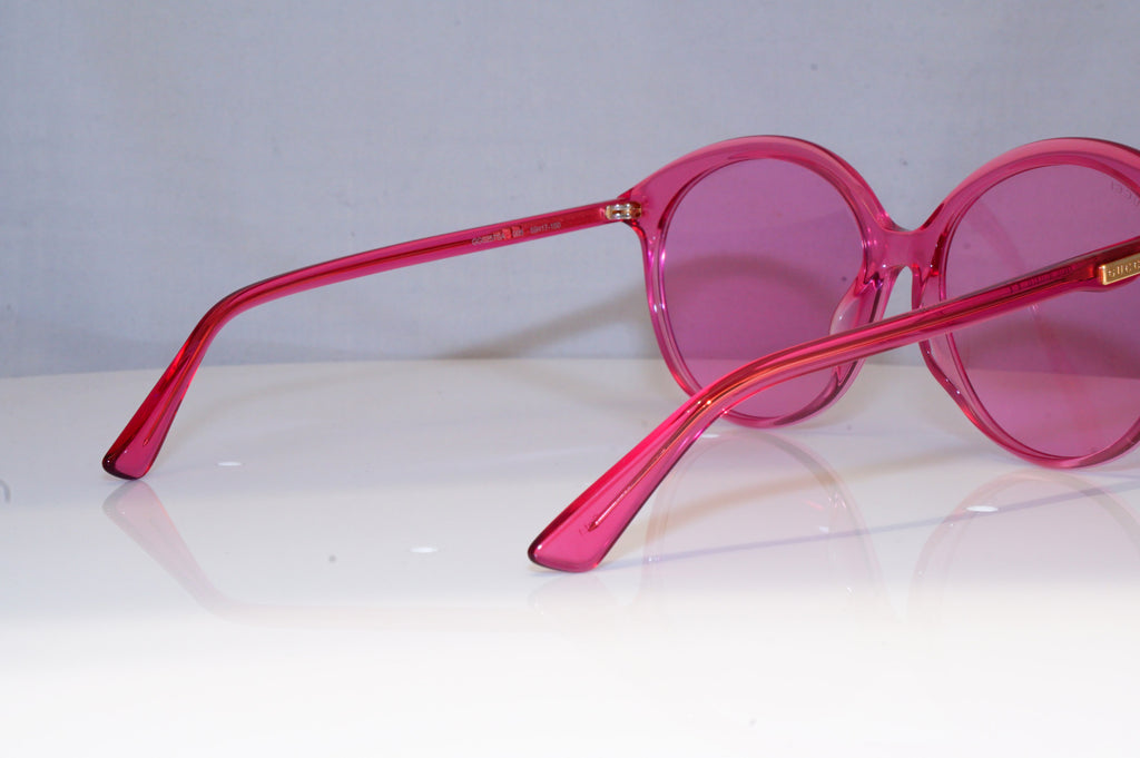 GUCCI Womens Oversized Designer Sunglasses Pink Butterfly GG 0257SA 005 19655