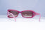 VERSACE Womens Designer Sunglasses Pink Rectangle 4068 185/13 18199