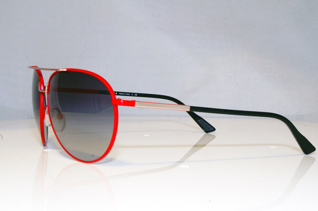 PRADA Mens Designer Sunglasses Red Aviator SPS 52L 7BC-3M1 17494