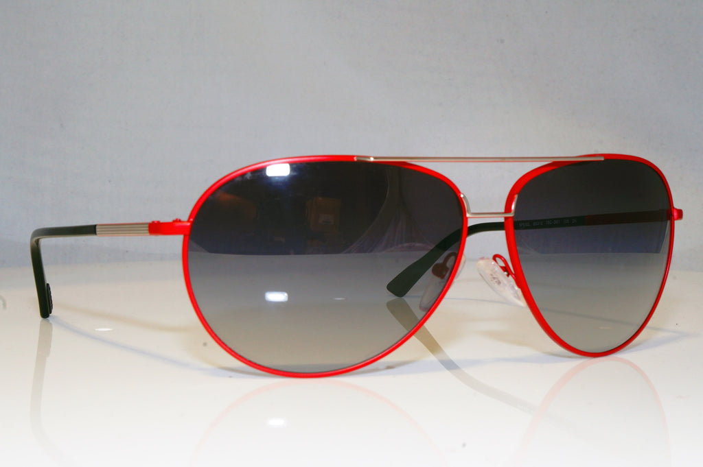 PRADA Mens Designer Sunglasses Red Aviator SPS 52L 7BC-3M1 17494