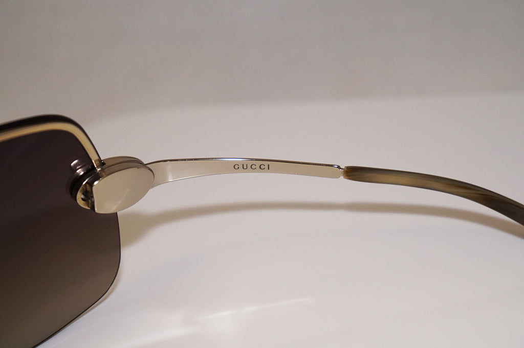 GUCCI Boxed Womens Designer Sunglasses Gold Shield GG 1854 3YGMH 16210