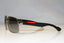 PRADA Mens Designer Sunglasses Black Rectangle SPS 54M 5AV-3M1 17497