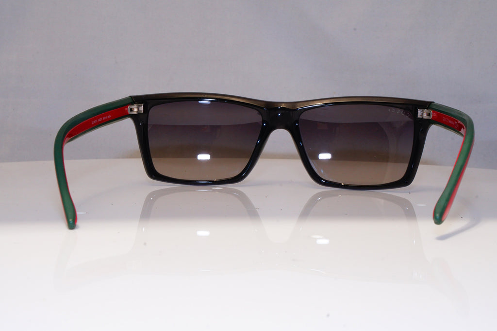 GUCCI Mens Designer Sunglasses Black Rectangle GG 1013 54DDX 22051