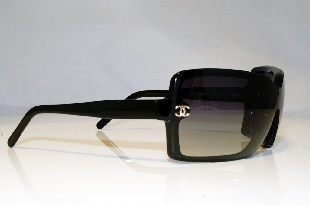 CHANEL Mens Designer Sunglasses Black Shield 5065 501/8G 17526