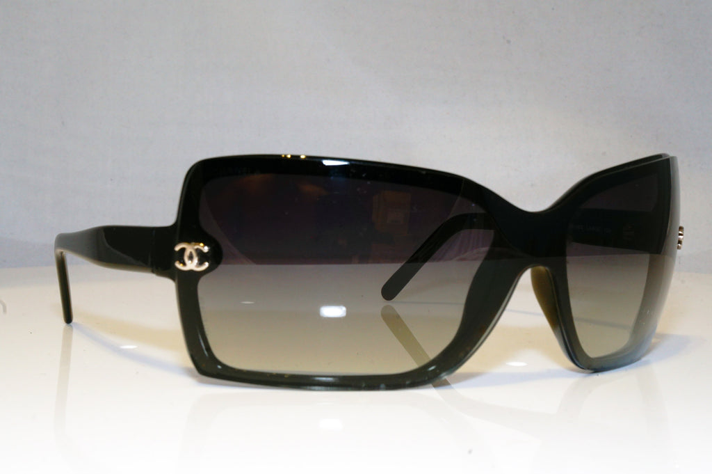 CHANEL Mens Designer Sunglasses Black Shield 5065 501/8G 17526