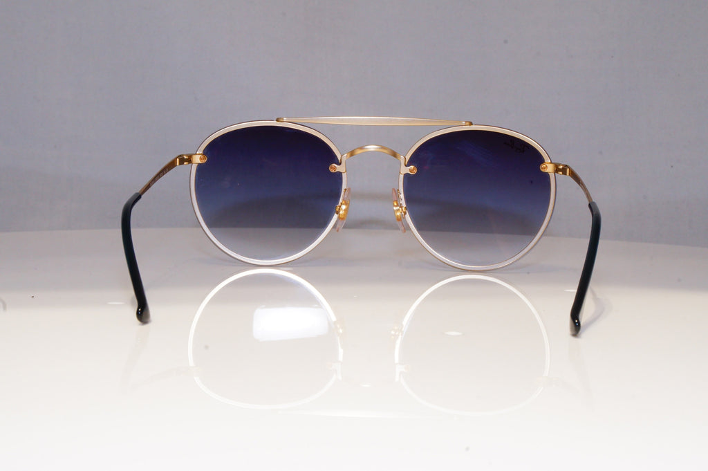 RAY-BAN Mens Womens Designer Sunglasses Gold Round RB 3614 9140/0S 20717
