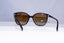 PRADA Womens Polarized Designer Sunglasses Brown Butterfly SPR 010 2AU-6E1 18231