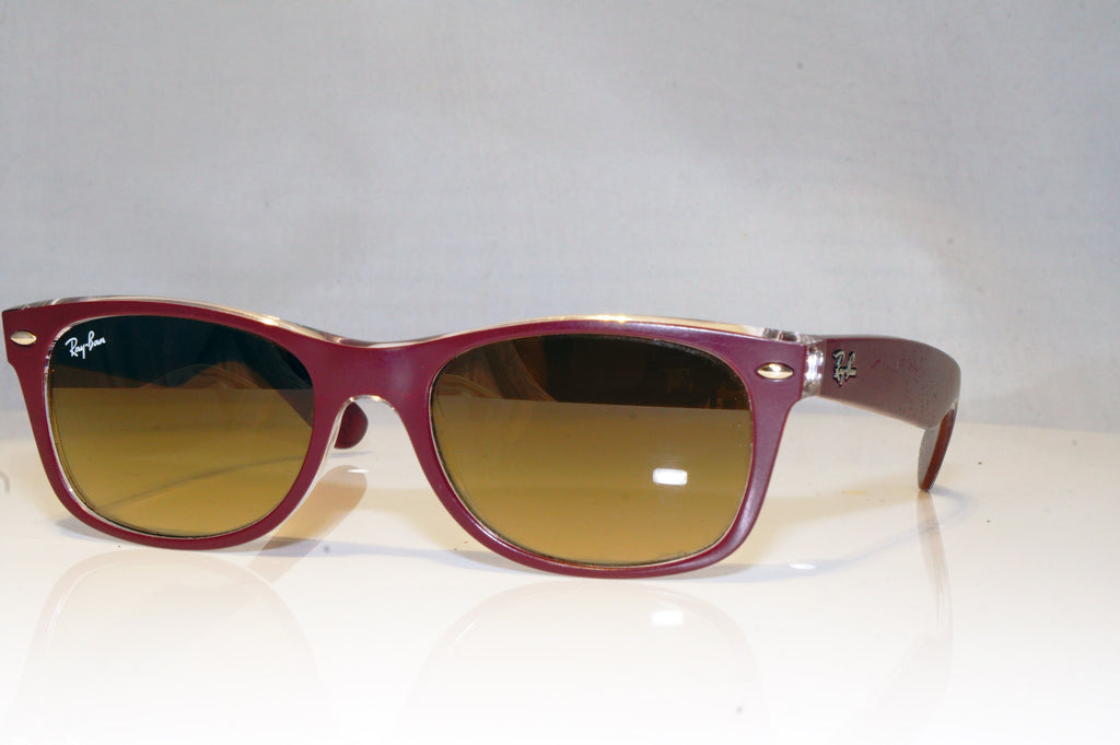 RAY-BAN Mens Designer Sunglasses Burgundy NEW WAYFARER RB 2132 6054/85 17512