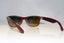 RAY-BAN Mens Designer Sunglasses Burgundy NEW WAYFARER RB 2132 6054/85 17512