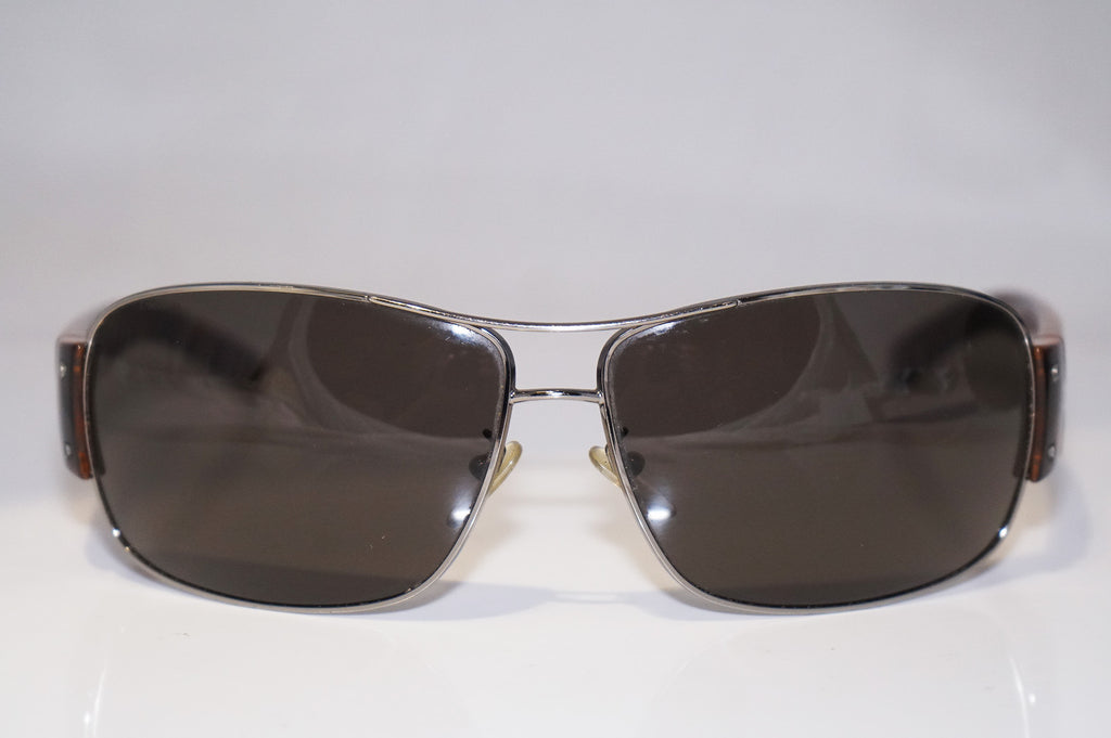 PRADA Mens Designer Sunglasses Brown Aviator SPR 61G 5AV-5G1 15435