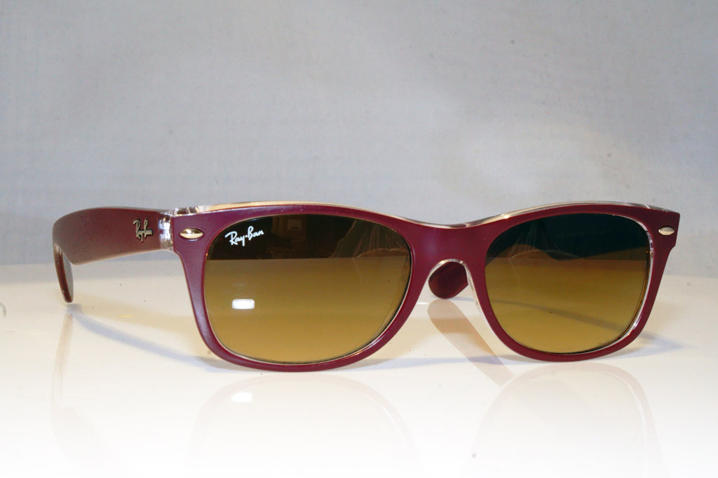 RAY-BAN Mens Designer Sunglasses Burgundy NEW WAYFARER RB 2132 6054/85 17512