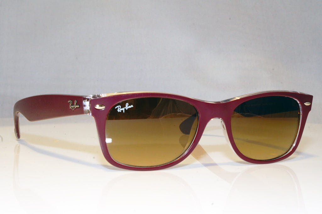 RAY-BAN Mens Designer Sunglasses Burgundy NEW WAYFARER RB 2132 6054/85 17512