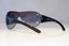 PRADA Mens Womens Unisex Designer Sunglasses Black Shield SPR 57L 5AV-3M1 20854