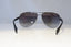 PRADA Mens Designer Sunglasses Black Pilot SPS 56M 5AV-3M1 20848