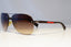 PRADA Mens Designer Sunglasses Brown Pilot SPS 56M 5AV-6S1 20852