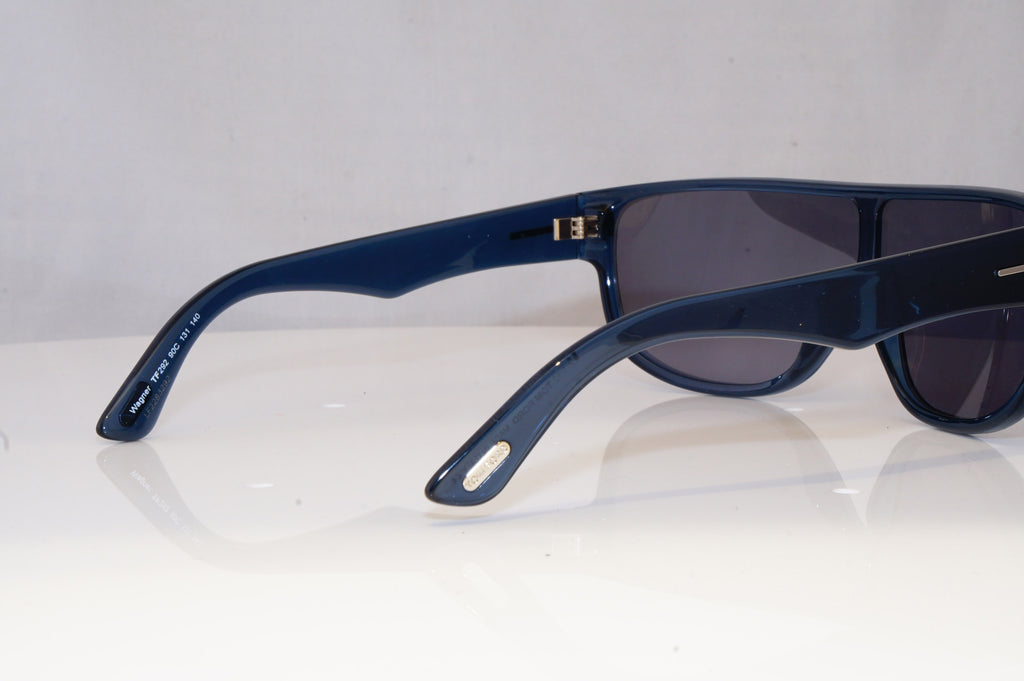 TOM FORD Mens Boxed Designer Sunglasses Blue Shield Wagner TF 292 90C 19489