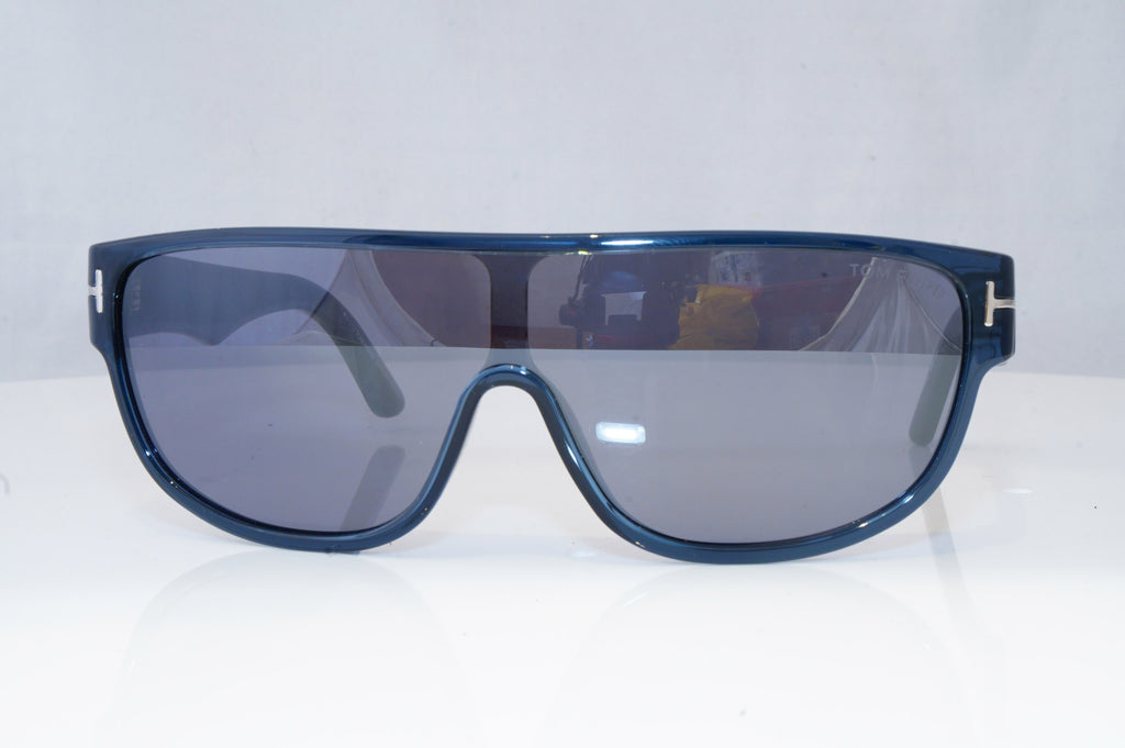 TOM FORD Mens Boxed Designer Sunglasses Blue Shield Wagner TF 292 90C 19489