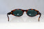 GUCCI Mens Womens Vintage Designer Sunglasses Brown Rectangle GG 2411 PX1 19981