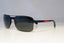 PRADA Mens Designer Sunglasses Black Rectangle SPS 50N 1BO-1A1 20837