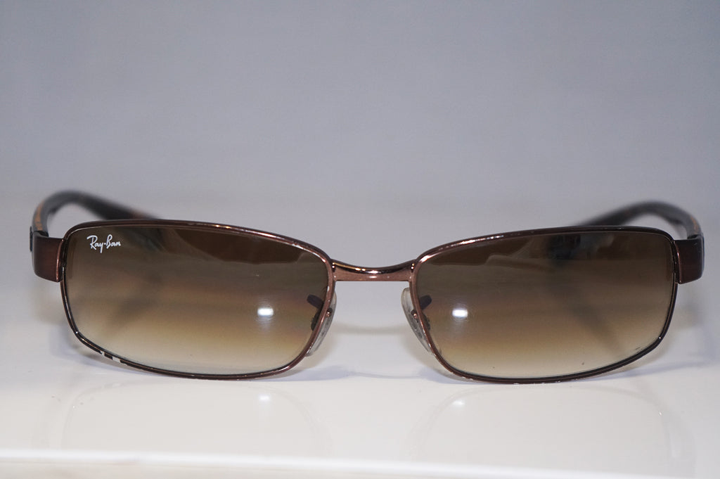 RAY-BAN Mens Vintage Designer Sunglasses Brown Rectangle RB 3364 014/51 16280