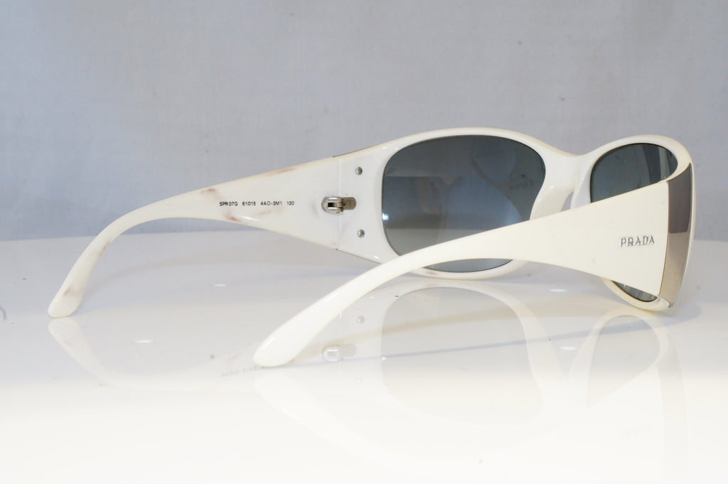 PRADA Womens Boxed Designer Sunglasses White Butterfly SPR 07G 4AO-3M1 19488