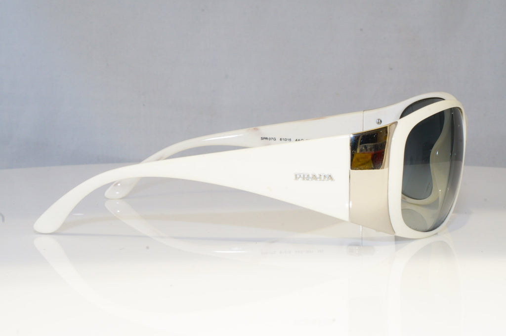 PRADA Womens Boxed Designer Sunglasses White Butterfly SPR 07G 4AO-3M1 19488