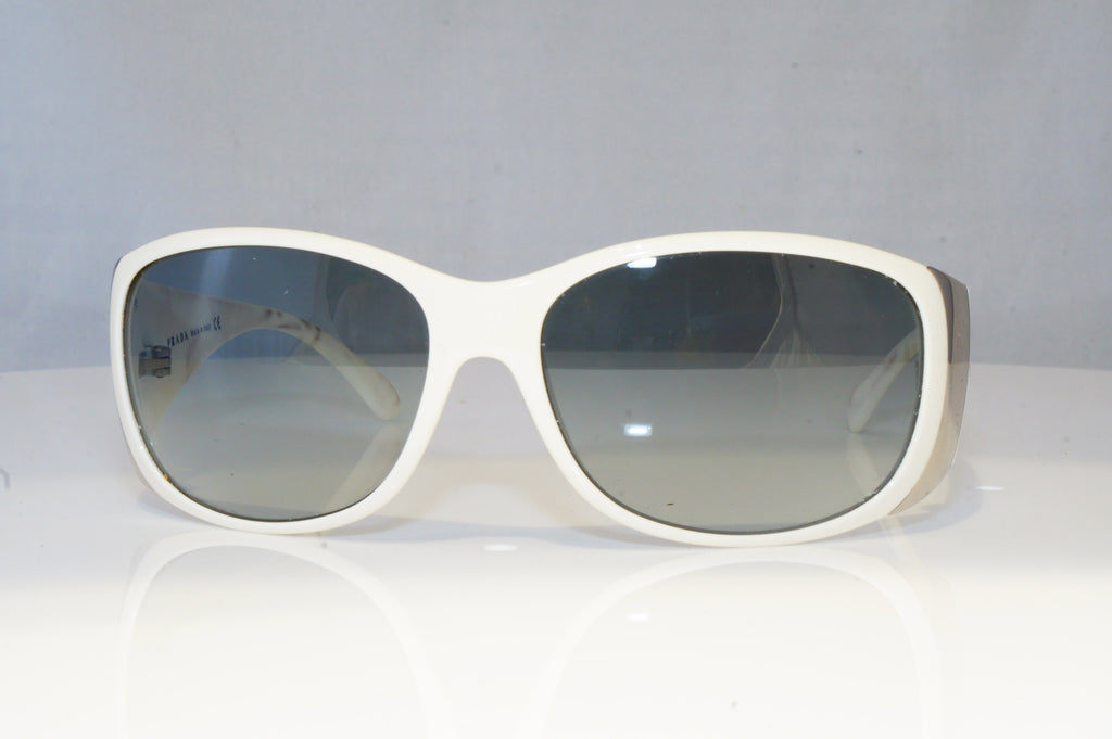 PRADA Womens Boxed Designer Sunglasses White Butterfly SPR 07G 4AO-3M1 19488