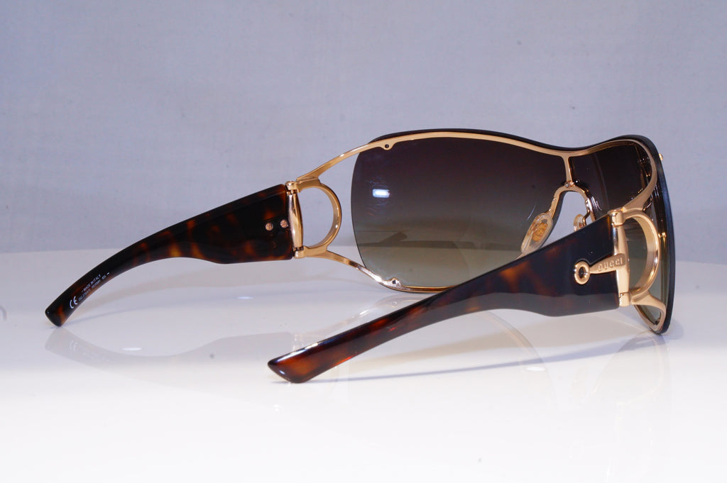 GUCCI Womens Designer Sunglasses Brown Shield GG 2764 RERMH 19832