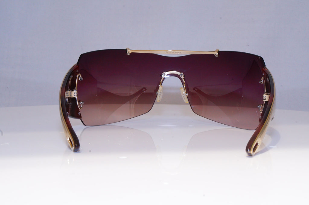 DIOR Womens Oversized Designer Sunglasses Gold Shield DIOR WESTERN SUZ94 19833