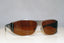 GUCCI Mens Vintage 1990 Designer Sunglasses Brown Wrap GG 1781 LV3 17627