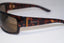 GUCCI Vintage Mens Designer Sunglasses Brown Wrap GG 1434 K82 16294