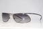 GUCCI 1990 Vintage Mens Designer Sunglasses Silver Wrap GG 1672 831BD 16220